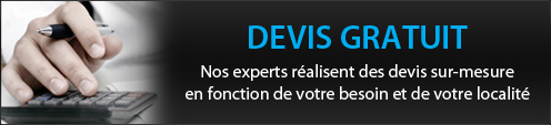 Devis Gratuit: Nos experts réalisent des devis sur-mesure en fonction de votre besoin et de votre localité