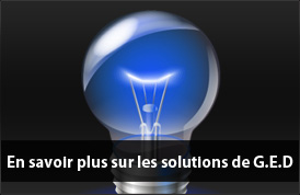 En savoir plus sur les solutions de G.E.D