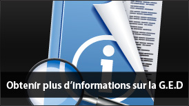 Obtenir plus d'informations sur la G.E.D